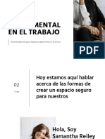 Salud Mental en El Trabajo