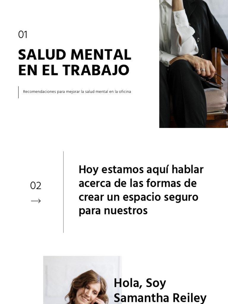 Salud Mental en El Trabajo | PDF | Salud mental | Ciencia cognitiva