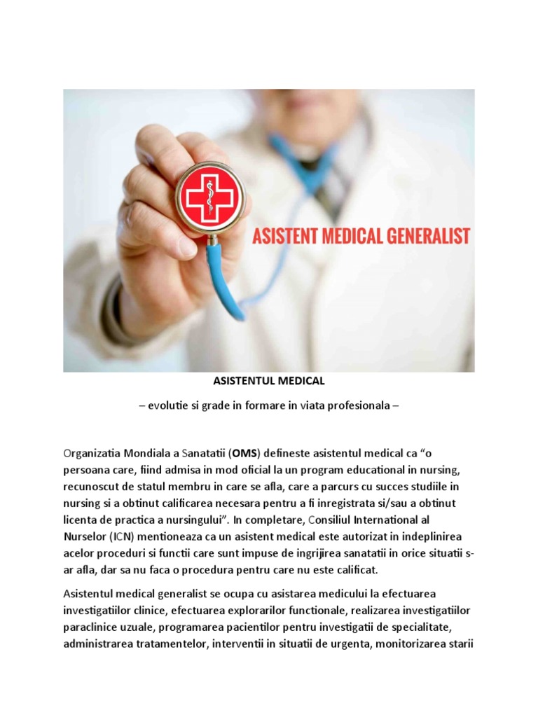 Asistent Medical | PDF