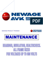 NEWAGE PRODUCT TRAINING MAINTENANCE