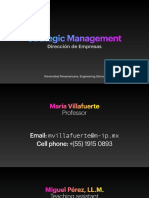 Strategic Management: Dirección de Empresas