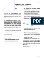 Kit de prueba FSH manual de usuario