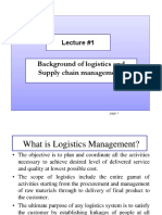 Background and Functions of Logistics Information Systems