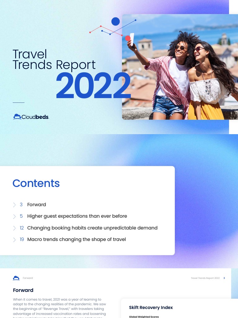 Travel Trends Report PDF Sustainability Pricing