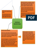 Estructura de Presupuesto Público - Mapa Mental