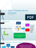 Tema 1 Introducción A La Psicología