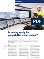 Is Mining Ready For Prescriptive Maintenance - Mining Magazine July 2020