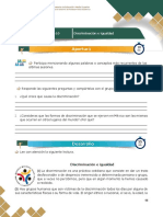 Sesión 10 Discriminación e Igualdad