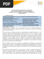 Syllabus Del Curso Psicopatología y Contextos