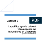 Capítulo 05 La Política Agraria Colonial