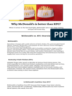 Why Mcdonald'S Is Better Than KFC?