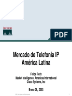 Mercado de Telefonía IP América Latina