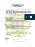 Aturan Praktikum Fisika Dasar I Program Studi Pendidikan Fisika Universitas Mataram 1. Kehadiran