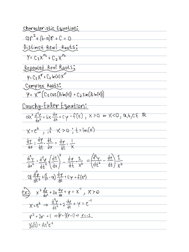 Advanced Differential Equations | PDF | Mathematical Objects | Equations