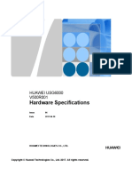 Hardware Specifications: Huawei Usg6000 V500R001