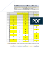 Anexo 3 - Puntuacion Del Instrumento TKI