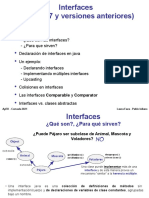Interfaces (En JDK 7 y Versiones Anteriores)