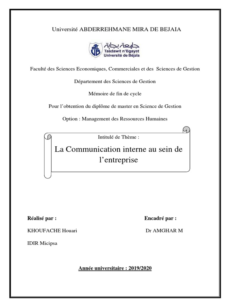 Communication interne en entreprise | PDF | la communication | Business