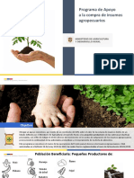 Presentación Programa de Insumos Agropecuarios FAIA 2022
