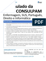 SIMULADO CONSULPAM (Prefeitura de Pacajus-CE e Demais Concursos)