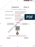 Mathematics Class-X: Textbook Development & Publishing Committee