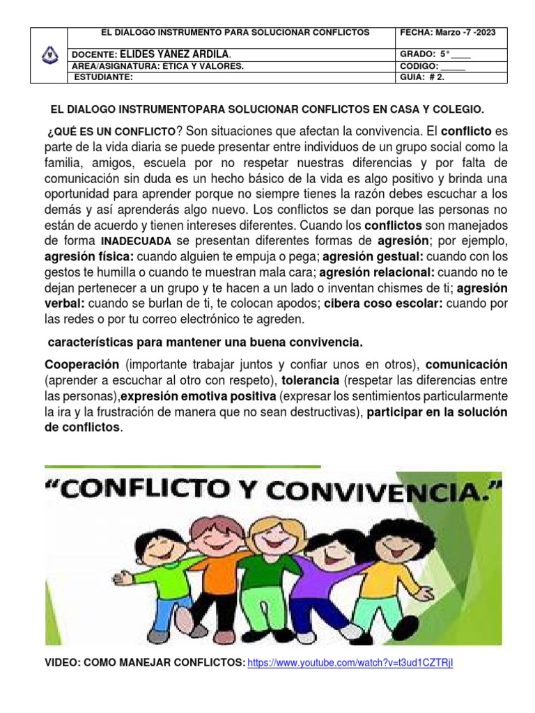 Etica y Valores - pdf.2 | PDF | Agresión