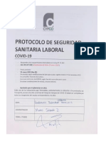 PROTOCOLO DE SEGURIDAD SANITARIA LABORAL Rev 3 de ENERO 2022