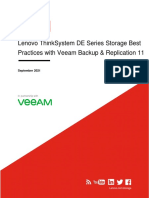 Lenovo de Series Storage Best Practices With Veeam Backup Replication