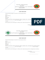 Surat Ijin Sakit: Praktek Keperawatan Ani Hari Desa Pengabean Rt.04/03 Kec - Losari Kab - Brebes