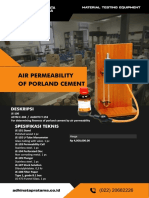 Air Permeability of Porland Cement: Deskripsi