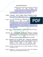 Daftar Pustaka: Jurnal Buletin Psikologi VI No.2 (2015) - 22 Agustus 2020