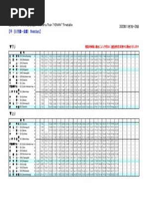 叡山电车KIRARA - timetable | PDF