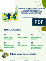 Analisis Putusan Pengadilan Negeri Semarang Dalam Nomor Perkara 12/Pdt.G.S/2022/PN SMG