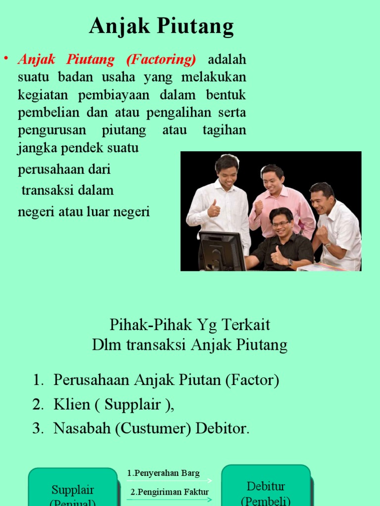 Kel 9 - Anjak Piutang | PDF