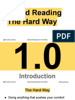 @timothy - Kenny Speed Reading The Hard Way #Tkspeedread