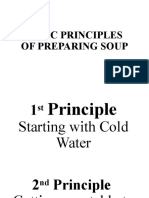 Basic Principles of Preparing Soup