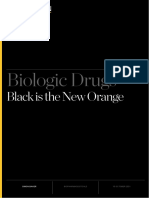 Biologic Drugs: Black Is The New Orange