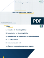 Module: Marketing Digital: Filière: Gestion Des Entreprises