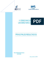 Censo Universitario PERU 2010
