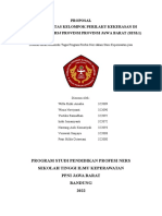 Proposal Terapi Aktivitas Kelompok Perilaku Kekerasan Di Ruang Merpati RSJ Provinsi Provinsi Jawa Barat (Sesi:1)