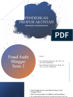 Fraud Audit Fundamentals