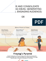 Explore and Consolidate (Expanding Ideas, Generating Specifics, Engaging Audience) G6
