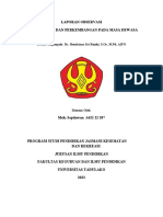 LAPORAN OBSERVASI PERTUMBUHAN DAN PERKEMBANGAN PADA MASA REMAJA (Moh. Septiawan A42122207)