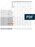 Horario Por Centro de Costo: Semanal (Excel) : Sáb 29/10/2022 Dom 30/10/2022