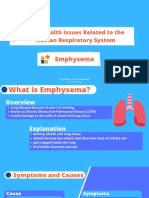 Human Respiratory System Health Issues: Emphysema