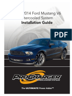 2011-2014 Ford Mustang V6 Intercooled System Installation Guide