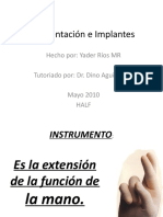 Instrumentacion e Implantes