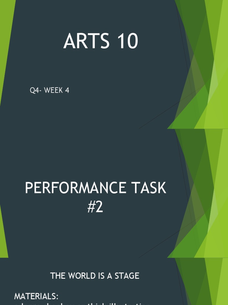 Create a Mini Stage Set Project | PDF
