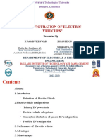 "Configuration of Electric Vehicles": K Jambukeswar 3BR19EE038