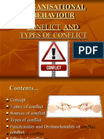 Conflict and Types of Conflict